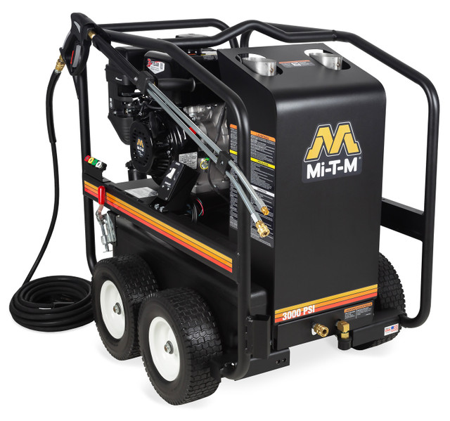 Mi-T-M HSP-3003-3MGM Direct Drive Hot Water Gas Pressure Washer