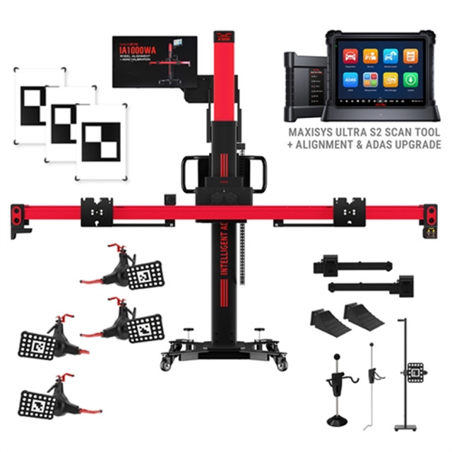 Autel IA1000LDWT Automated Alignment & ADAS System Package w/LDW Targets & MS Ultra S2 Autel IA1000LDWT Automated Alignment & ADAS System Package w/LDW Targets & MS Ultra S2