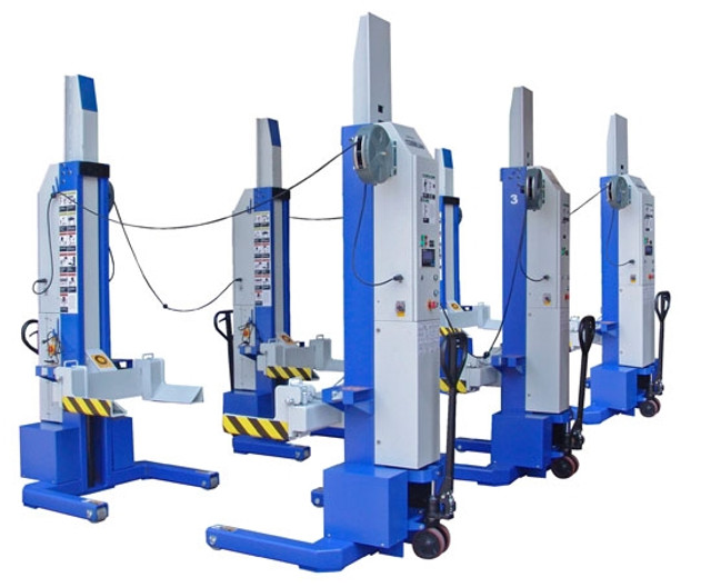 iDeal Lift MSC-13K-B-678 13,200lb. Per Mobile Column Lifting System (Set of 6) iDeal Lift MSC-13K-B-678 13,200lb. Per Mobile Column Lifting System (Set of 6)