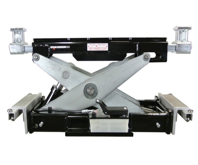 Stan Design J25000H Power Jack Air/Hydraulic 25,000 lbs Rolling Jack Stan Design J25000H Power Jack Air/Hydraulic 25,000 lbs Rolling Jack