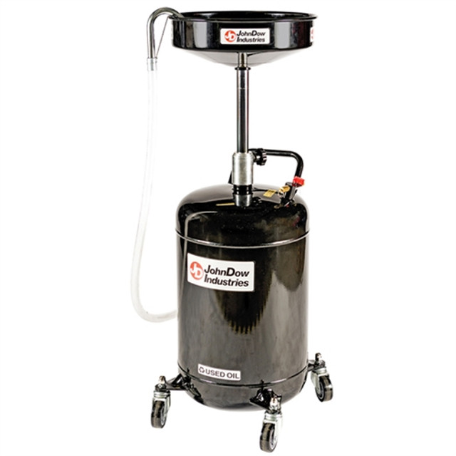 JohnDow JDI-18DC 18-Gallon Self-Evacuating Portable Oil Drain JohnDow JDI-18DC 18-Gallon Self-Evacuating Portable Oil Drain