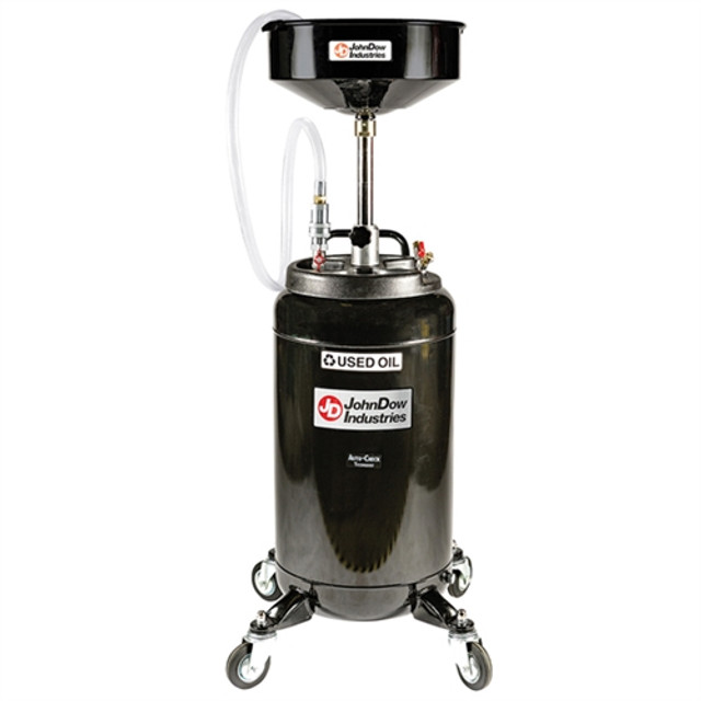 JohnDow JDI-25HDC 25 Gallon Steel Tank Oil Drain JohnDow JDI-25HDC 25 Gallon Steel Tank Oil Drain