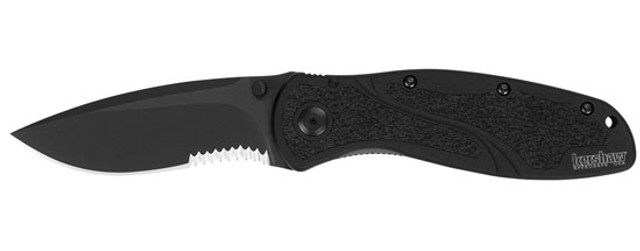 Blur Black Serrated Knife Blur Black Serrated Knife