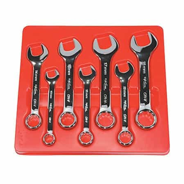 15mm 15deg 6pt Short Combination Wrench