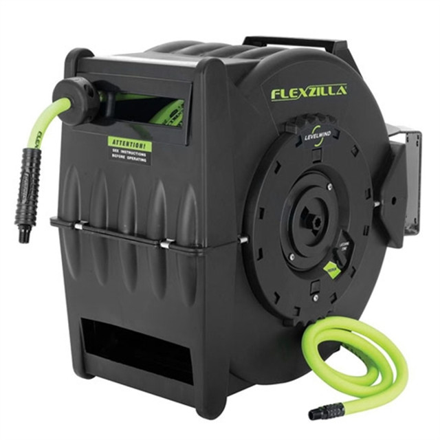 Flexzilla L8306FZ Levelwind 75ft. Retractable Air Hose Reel Flexzilla L8306FZ Levelwind 75ft. Retractable Air Hose Reel