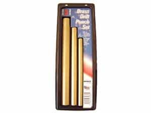3pc Brass Drift Punch 3pc Brass Drift Punch