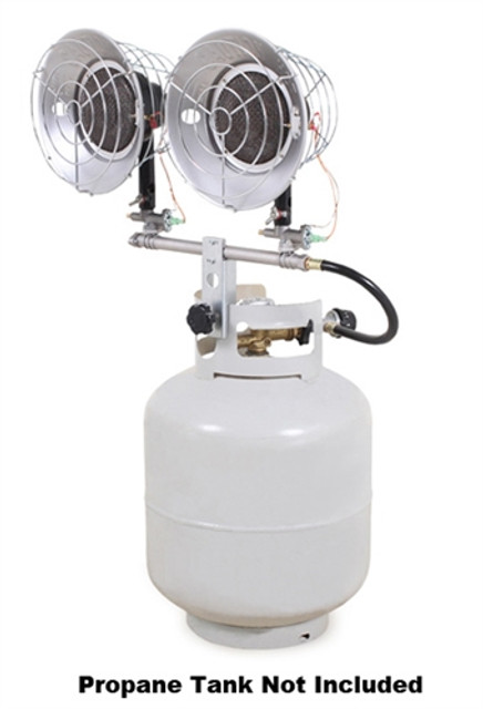Mi-T-M MH-0030-IM10 Double Tank-Top Propane Heater, 32,000 BTU's Mi-T-M MH-0030-IM10 Double Tank-Top Propane Heater, 32,000 BTU's