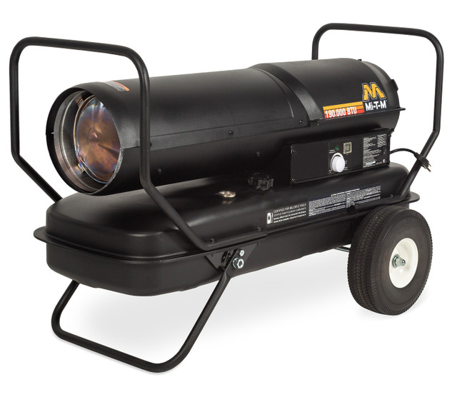 Mi-T-M MH-0190-0M11 Kerosene Forced Air Heater 190,000 BTUs