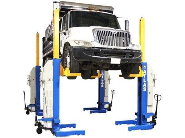 Atlas® ML-4034BC ALI Battery Powered Mobile Column Lift System 74,000 lbs Atlas® ML-4034BC ALI Battery Powered Mobile Column Lift System 74,000 lbs