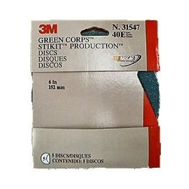 6" Green Stikit™ Production™ Discs 40E 6" Green Stikit™ Production™ Discs 40E