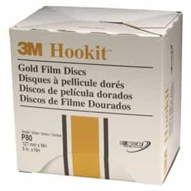 5" P80 Hookit Gold Film Discs 5" P80 Hookit Gold Film Discs