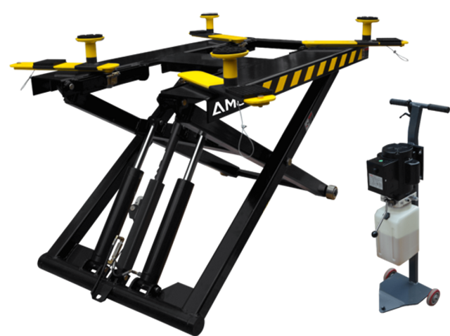 AMGO® Hydraulics MR06 Mid-Rise Portable Scissor Lift 6,000 lbs. AMGO® Hydraulics MR06 Mid-Rise Portable Scissor Lift 6,000 lbs.