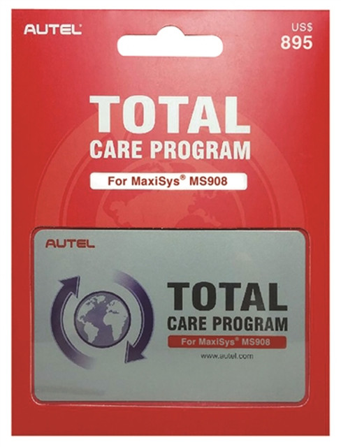 Autel MS908 Total Care Program Card