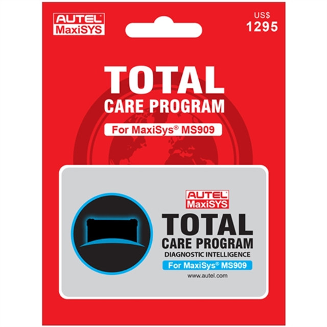 Autel MS909 Total Care Program Card