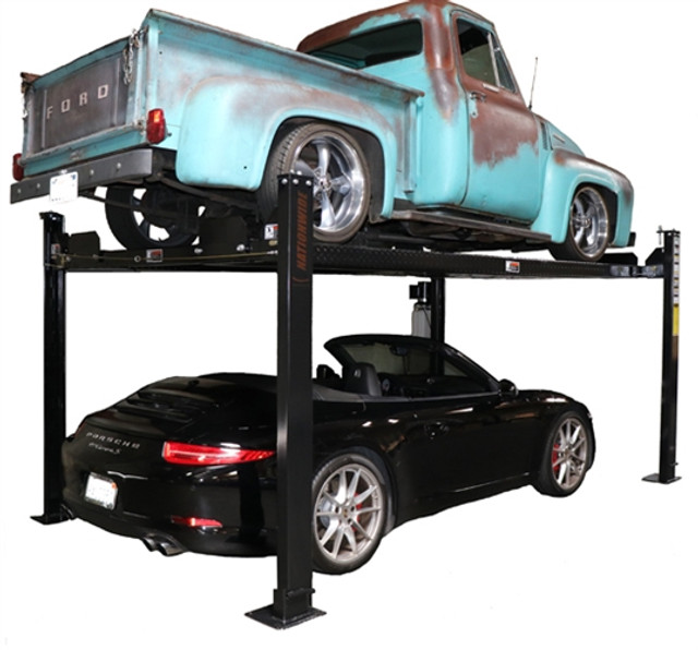 Nationwide NW-4-8KN 8,000lb 4 Post Car Storage & Service Parking Lift