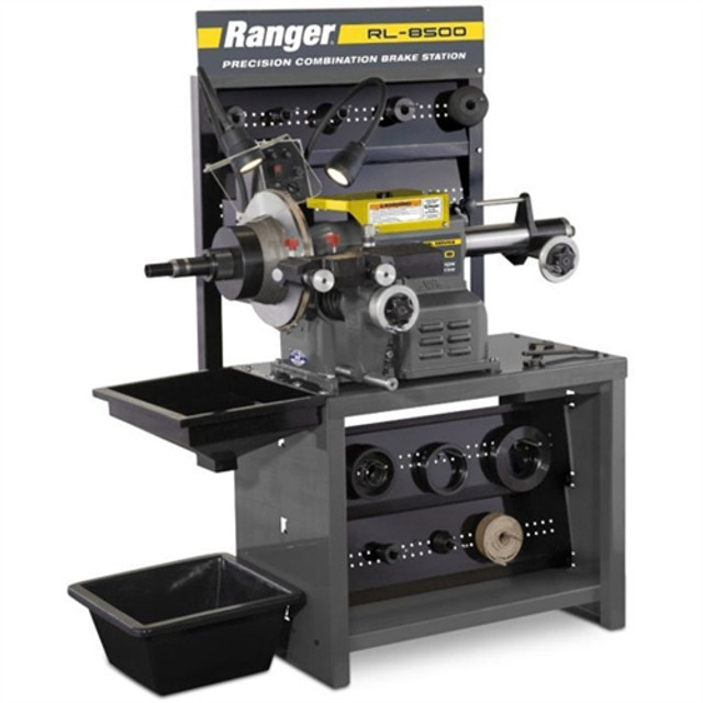 Ranger RL-8500 Combination Brake Lathe w/Bench, Std Tooling, Set Up & Training Ranger RL-8500 Combination Brake Lathe w/Bench, Std Tooling, Set Up & Training