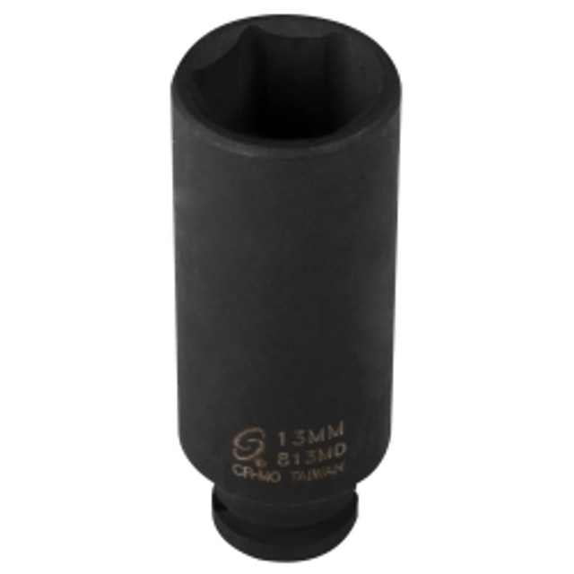 1/4"D 13MM IMP 6PT DP SOC 1/4"D 13MM IMP 6PT DP SOC