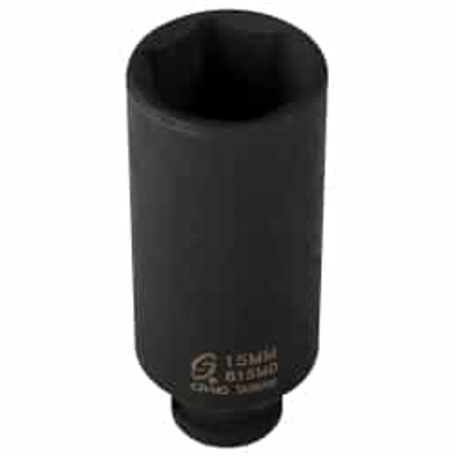 1/4"D 15mm 6pt Deep Impact Socket 1/4"D 15mm 6pt Deep Impact Socket