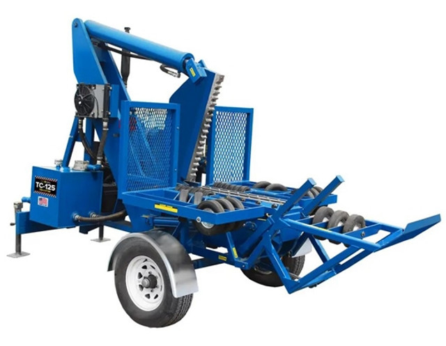 TSI TC-125 Heavy Duty Kubota Tier 4 Turbo Tire Cutter TSI TC-125 Heavy Duty Kubota Tier 4 Turbo Tire Cutter