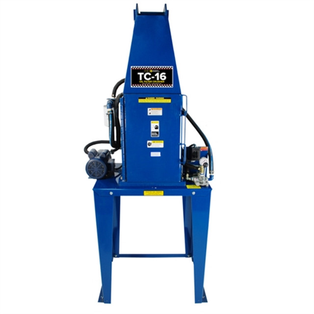 TSI TC-16 Manual Oil Filter Crusher w/64,000 lbs Crushing Force TSI TC-16 Manual Oil Filter Crusher w/64,000 lbs Crushing Force