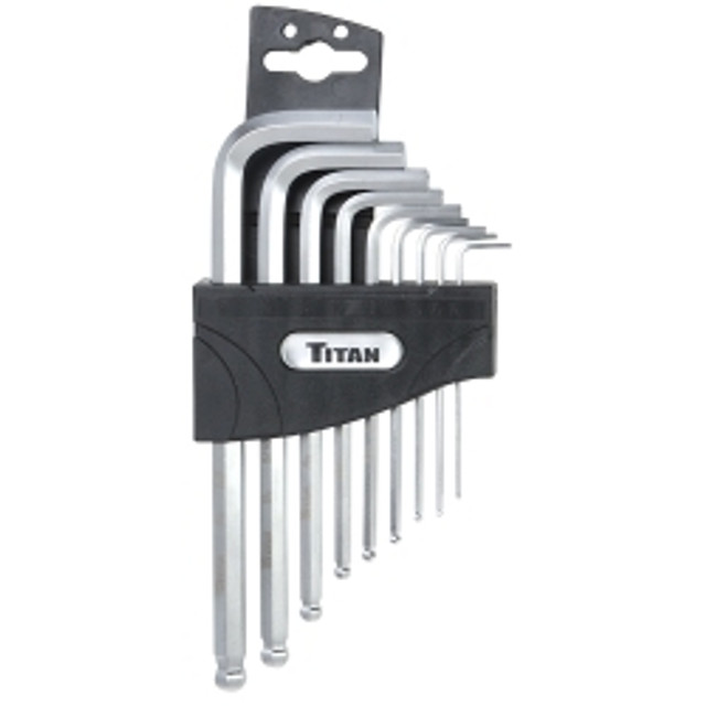 9pc SAE Detent Ball Hex Key Sey 9pc SAE Detent Ball Hex Key Sey