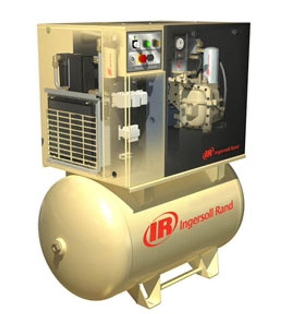 Ingersoll Rand UP6-15TAS-150 80G 15HP Rotary Screw Air Compressor, TAS Package