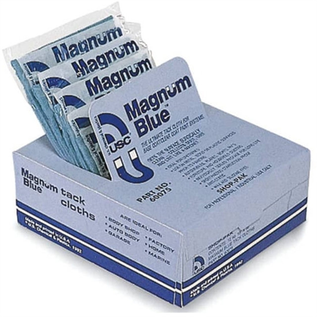 U. S. Chemical & Plastics 60075 Magnum Blue 18" x 36"  Tack Clothes U. S. Chemical & Plastics 60075 Magnum Blue 18" x 36"  Tack Clothes