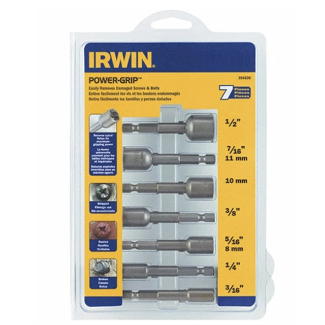 Irwin Vise-Grip 394100 Power-Grip™ Screw & Bolt Extractor Set Irwin Vise-Grip 394100 Power-Grip™ Screw & Bolt Extractor Set