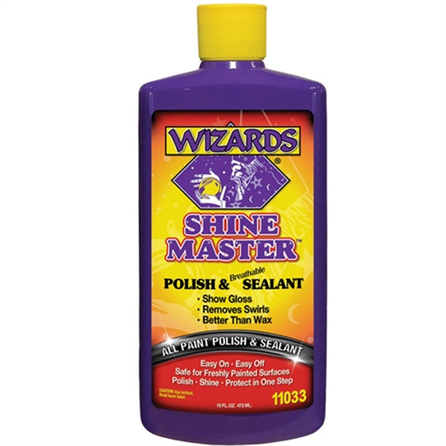Wizard 11033 16oz. Shine Master™ Polish & Breathable Sealant Wizard 11033 16oz. Shine Master™ Polish & Breathable Sealant