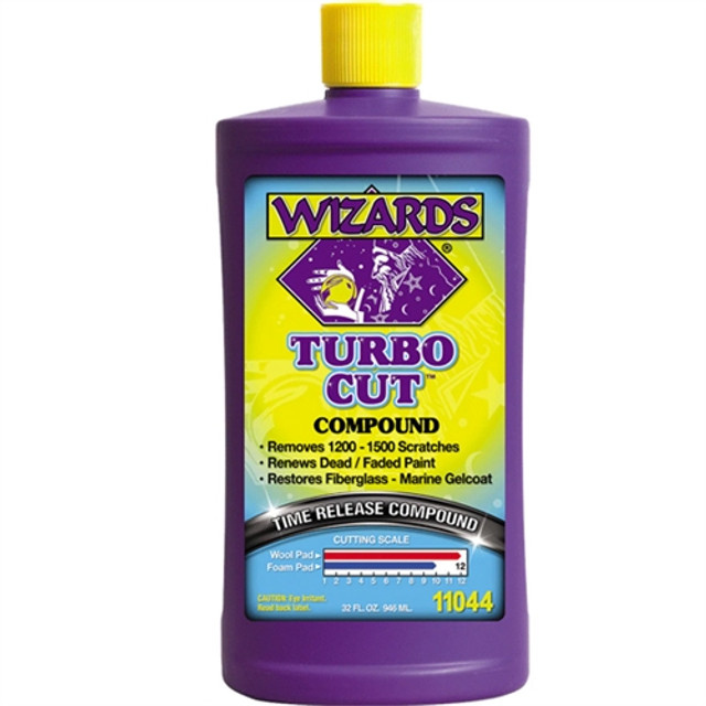 Wizard 11044 32oz. Turbo Cut™ Time Release Compound Wizard 11044 32oz. Turbo Cut™ Time Release Compound
