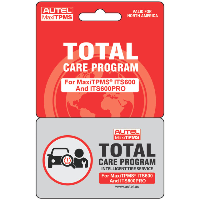 Autel ITSUPDATE Total Care Program Card