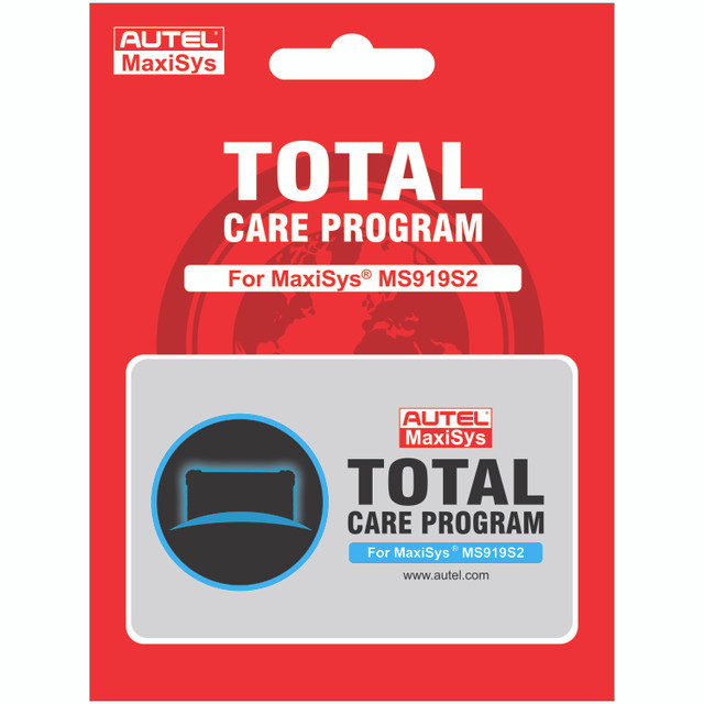Autel MS919S21YRUP Total Care Program Card