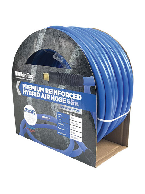 Ken-Tool 26065 65 ft. Premium Reinforced Hybrid Air Hose