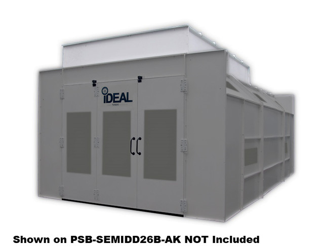 iDeal PSB-SEMIDD26B-Plenum Kit ASY Canopy for Side Down Draft Paint Booth