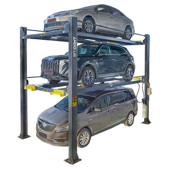 AMGO® Hydraulics 4097X Triple Parking Lift 7000 & 9,000lbs