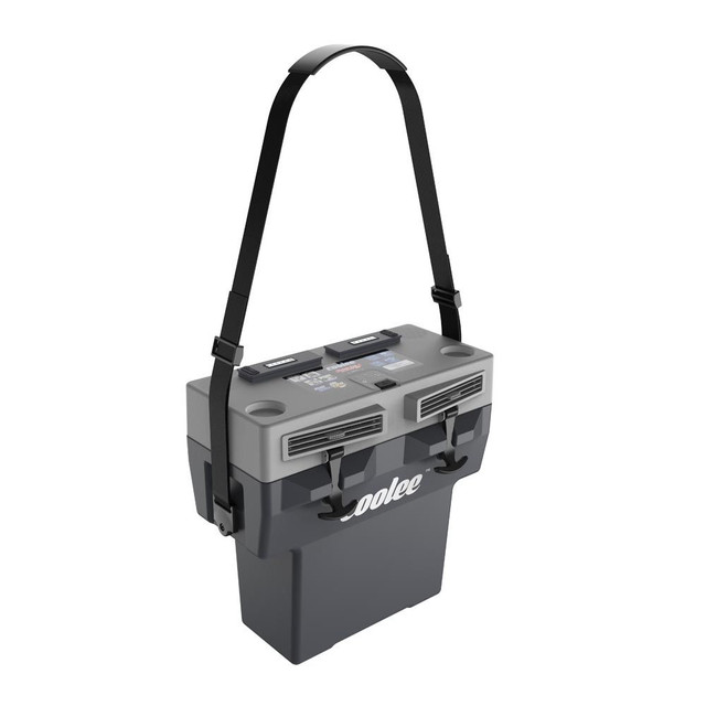 Cool Boss™ Coolee Tour-LX Portable Air Cooler, Ice Chest, Bluetooth Audio & Power Bank