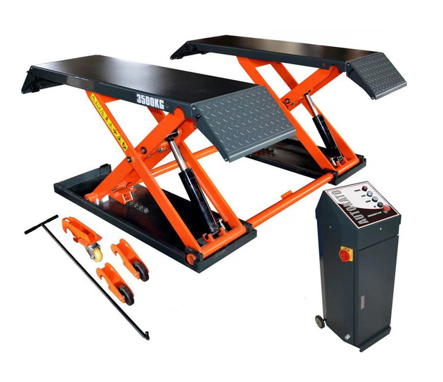 Katool KT-X80 Pneumatic Mid-Rise Scissor Lift 8,000 lbs