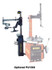 Corghi A9830 Swing-Arm Rim Clamp Tire Changer