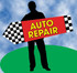 Auto Repair or Tire Sale 2’x6’ Arrow Sign