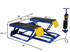 Atlas® LR-06P Portable Low Rise Scissor Lift 6,000 lbs