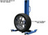 Atlas® AEZWL Pneumatic Portable Wheel Lift w/180 lbs. Capacity