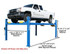 Atlas® 412 Commercial Grade 4 Post Lift Combo Atlas® 412 Commercial Grade 4 Post Lift Combo