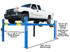 Atlas® 412A Commercial Grade 4 Post Alignment Lift Combo Atlas® 412A Commercial Grade 4 Post Alignment Lift Combo