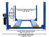 Atlas® 414A Commercial Grade 4 Post Alignment Lift Combo