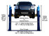 Atlas® BP12000X HD Floor Base-Plate 2 Post Lift 12,000 lbs