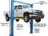 Atlas® OH-10X Ex-Tall/Ex-Wide 2 Post Lift 10,000 lbs
