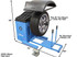 Atlas® WBT-210 Computer Truck Tire Wheel Balancer w/Wheel Lift
