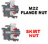 Esco 40125-100 Skirt Nut (100 Pack) Esco 40125-100 Skirt Nut (100 Pack)