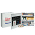 First Aid Only 6155 3 Shelf First Aid Steel Cabinet Kit - 494 Pieces