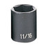 3/8"D 11/16" 6pt Impact Socket